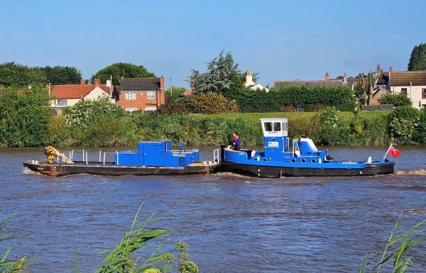Robin Hood on the canal working